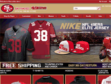 Tablet Screenshot of 49ersshopnfljerseys.com